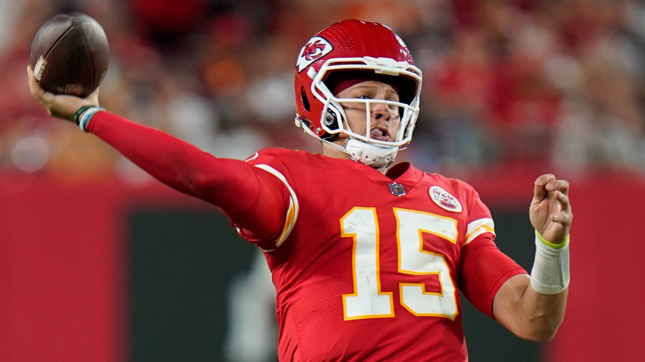Mahomes établit le record des verges les plus rapides